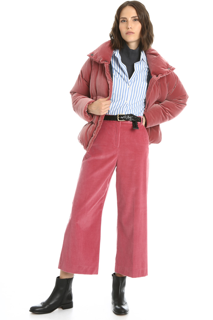 Velvet padded jacket Intrend Velvet padded jacket Intrend