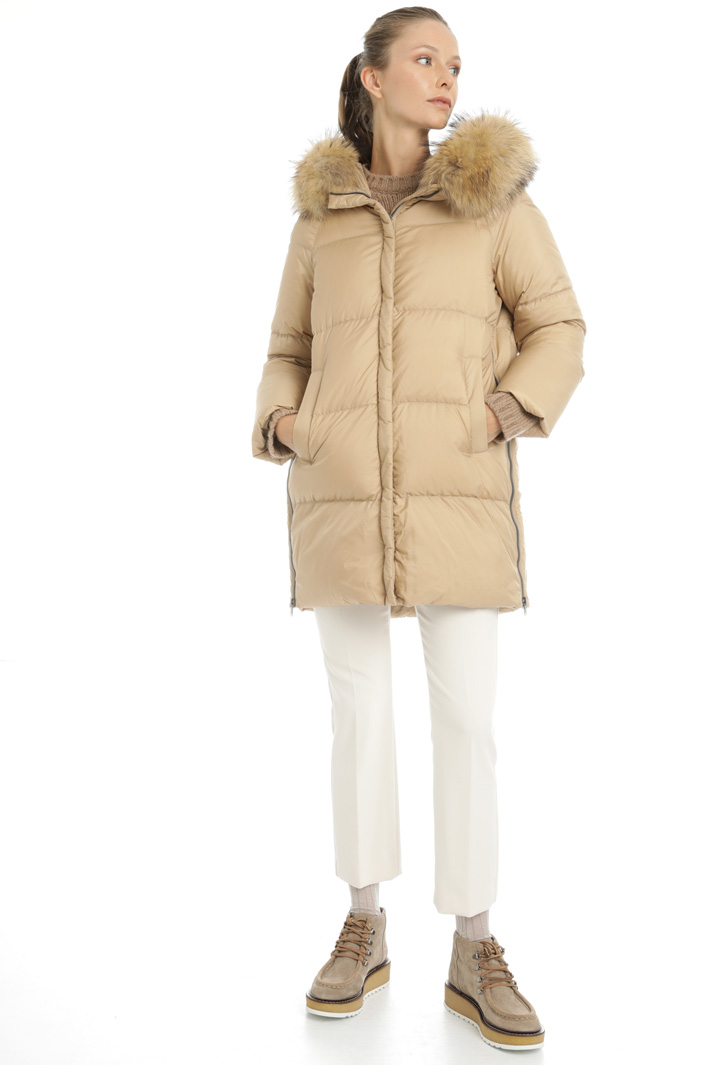 Hooded down coat Intrend Hooded down coat Intrend