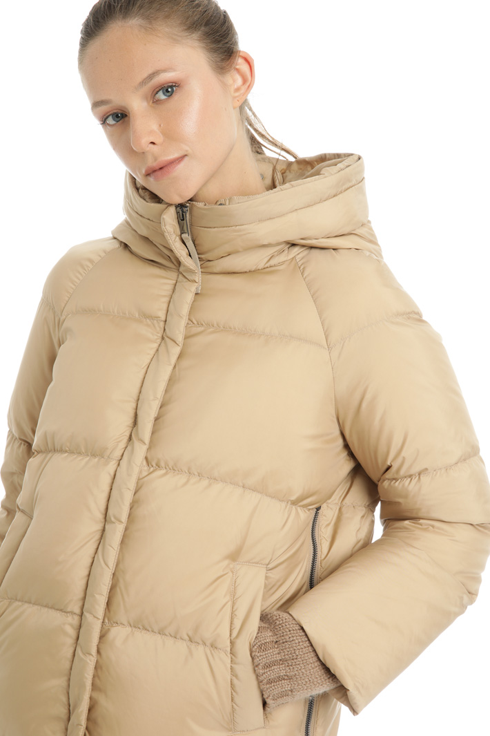 Hooded down coat Intrend Hooded down coat Intrend