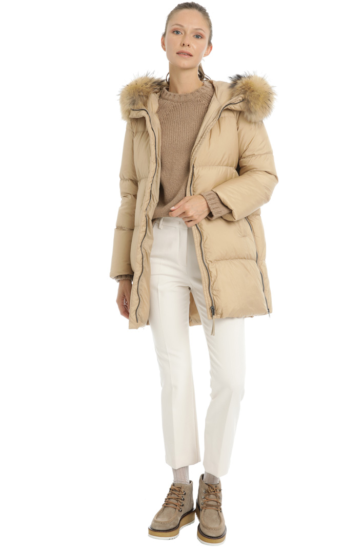 Hooded down coat Intrend Hooded down coat Intrend