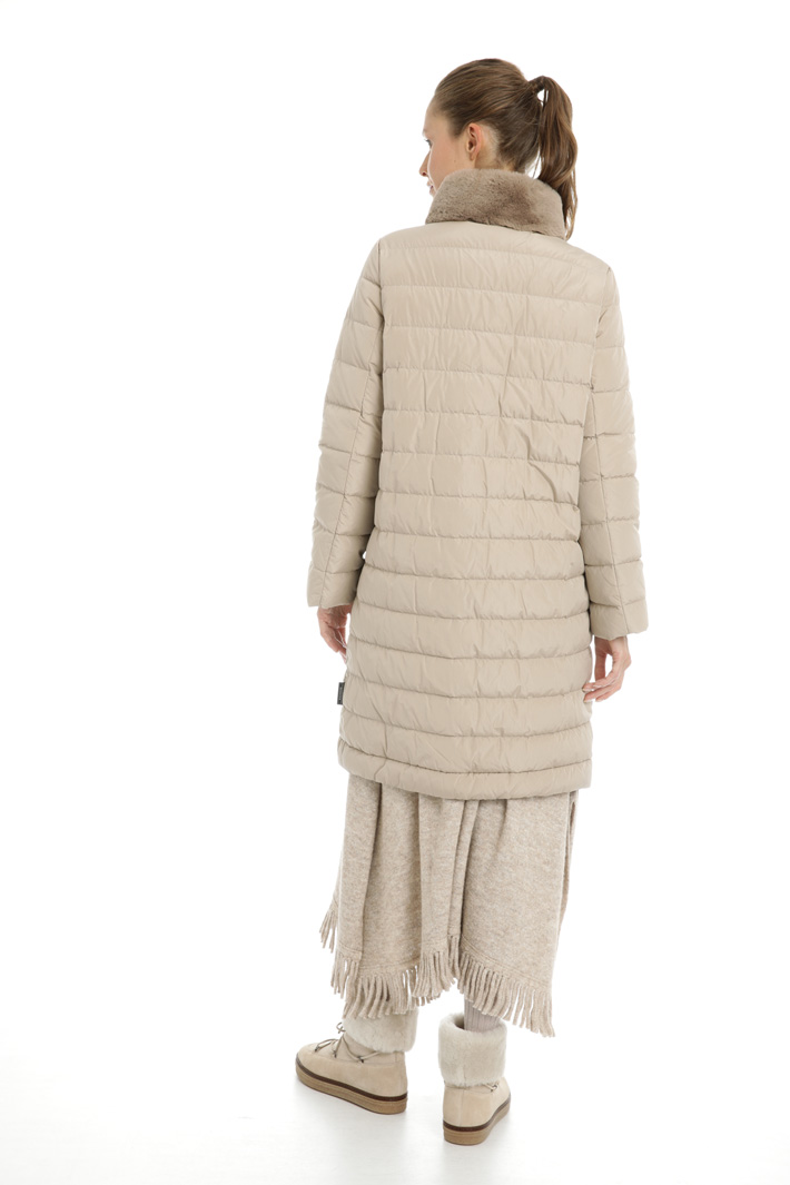 Long taffeta down coat Intrend Long taffeta down coat Intrend