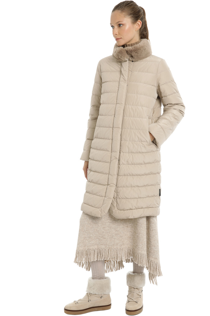 Long taffeta down coat Intrend Long taffeta down coat Intrend
