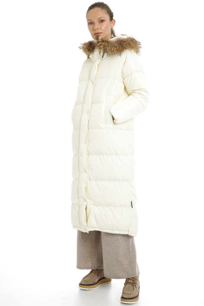 Long taffeta down coat Intrend Long taffeta down coat Intrend