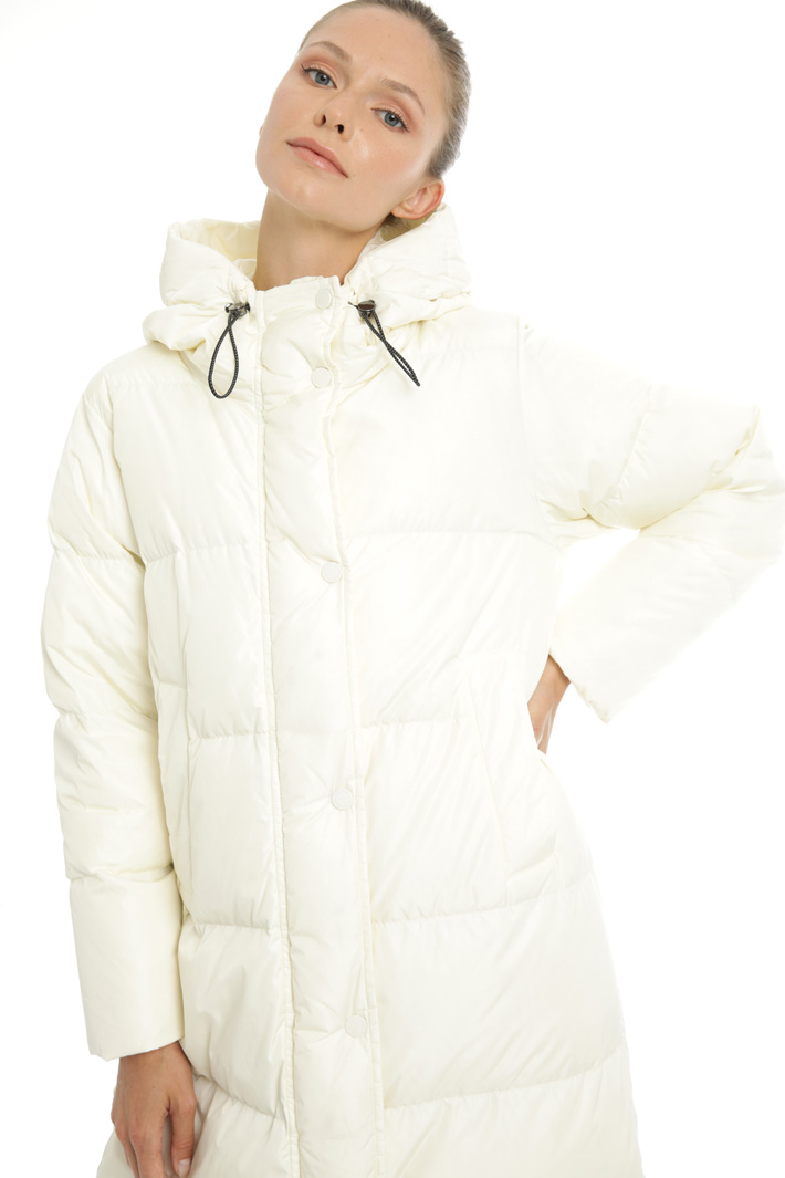 Long taffeta down coat Intrend Long taffeta down coat Intrend