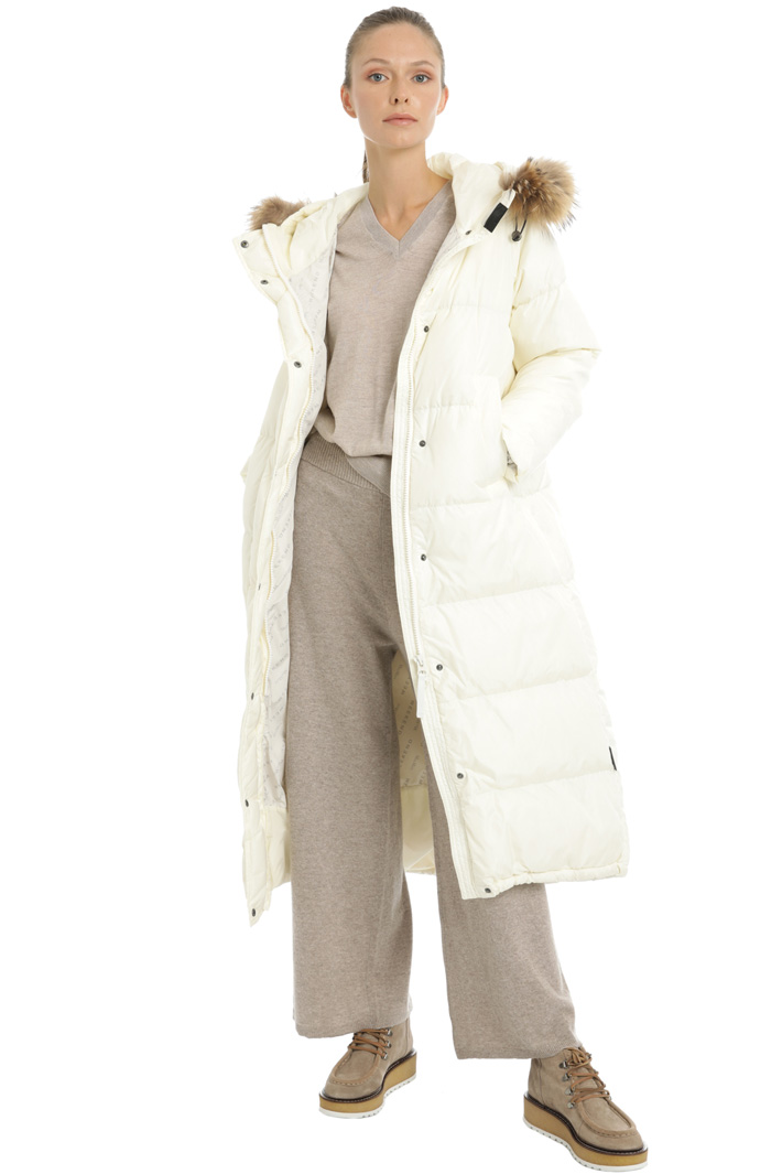 Long taffeta down coat Intrend Long taffeta down coat Intrend