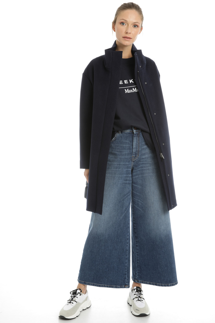Dual material down coat Intrend Dual material down coat Intrend