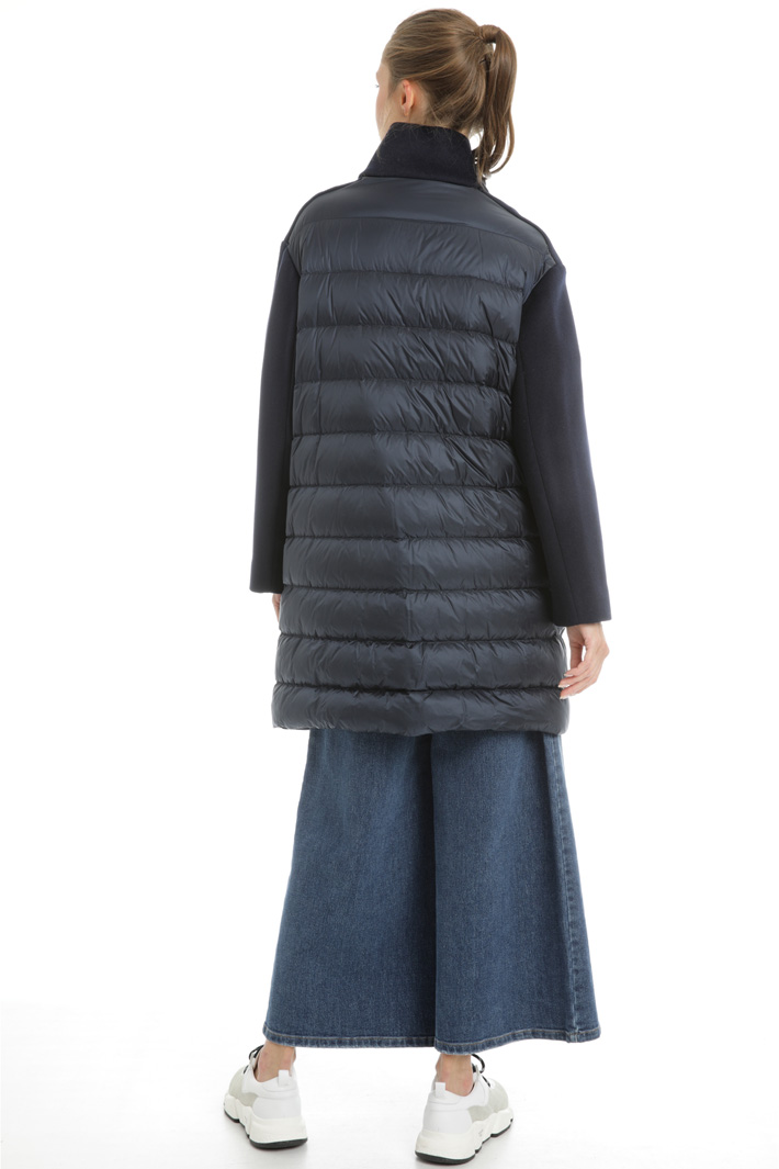 Dual material down coat Intrend Dual material down coat Intrend