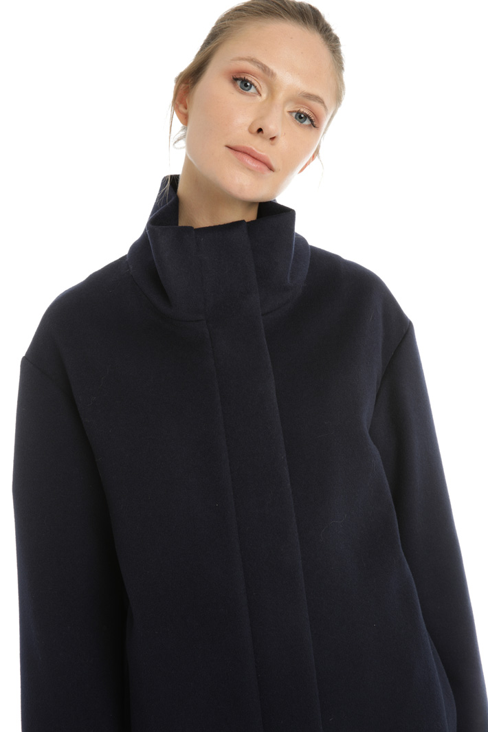 Dual material down coat Intrend Dual material down coat Intrend