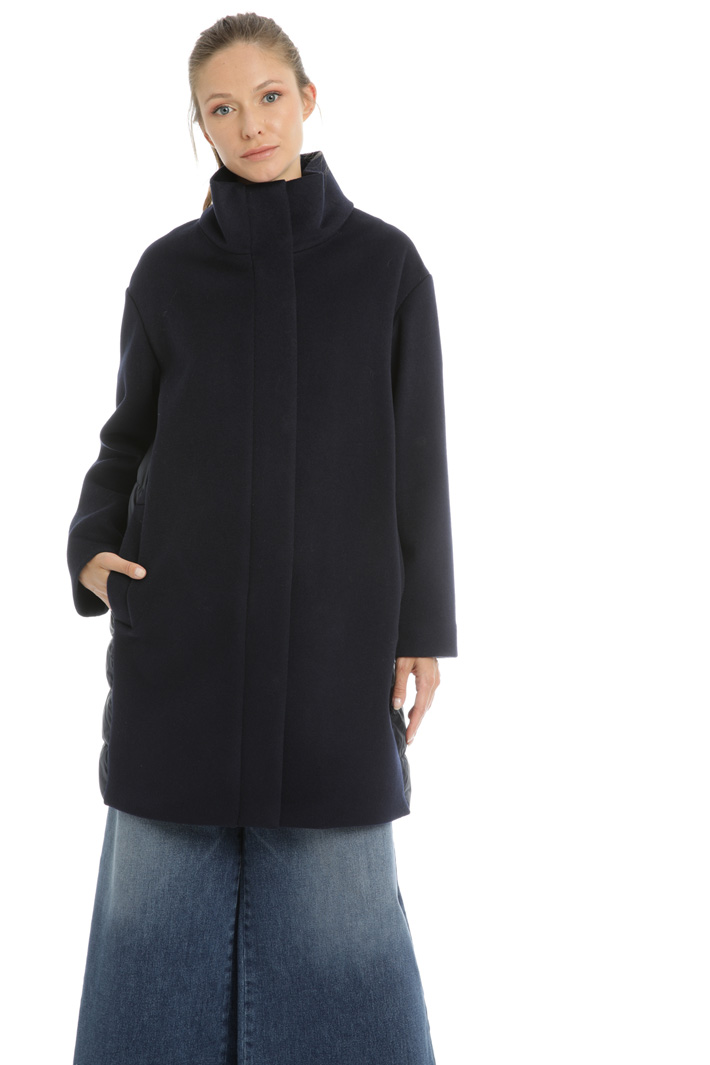 Dual material down coat Intrend Dual material down coat Intrend