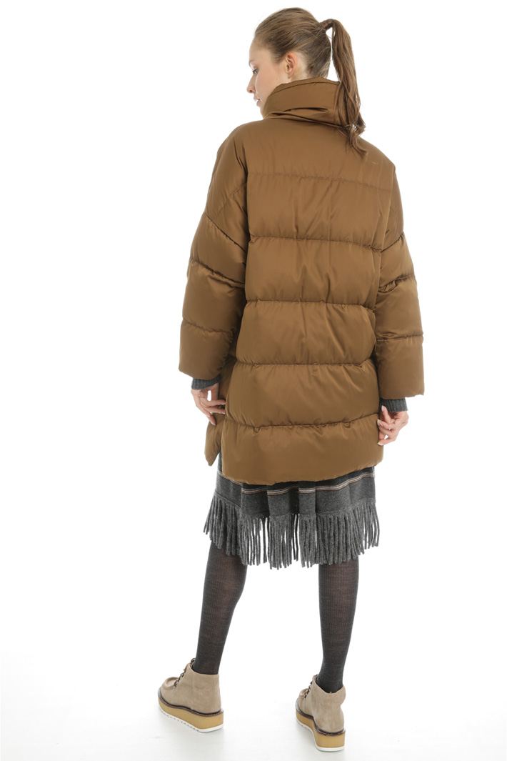 Down coat with side slits Intrend Down coat with side slits Intrend