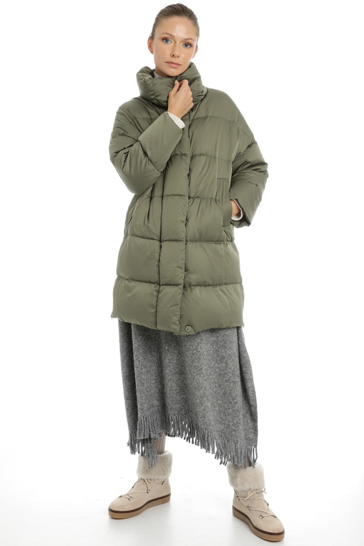 Down coat with side slits Intrend Down coat with side slits Intrend