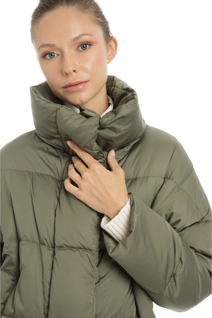 Down coat with side slits Intrend Down coat with side slits Intrend