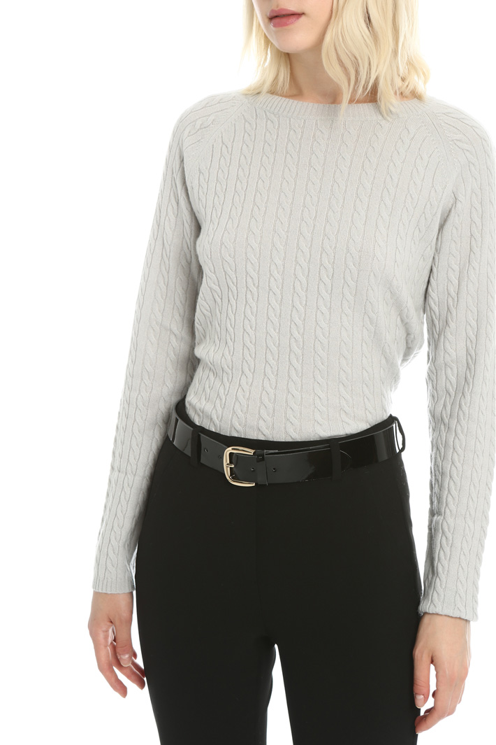 Leather belt Intrend Leather belt Intrend