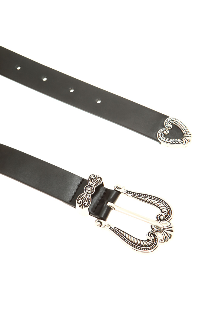 Faux leather belt Intrend Faux leather belt Intrend