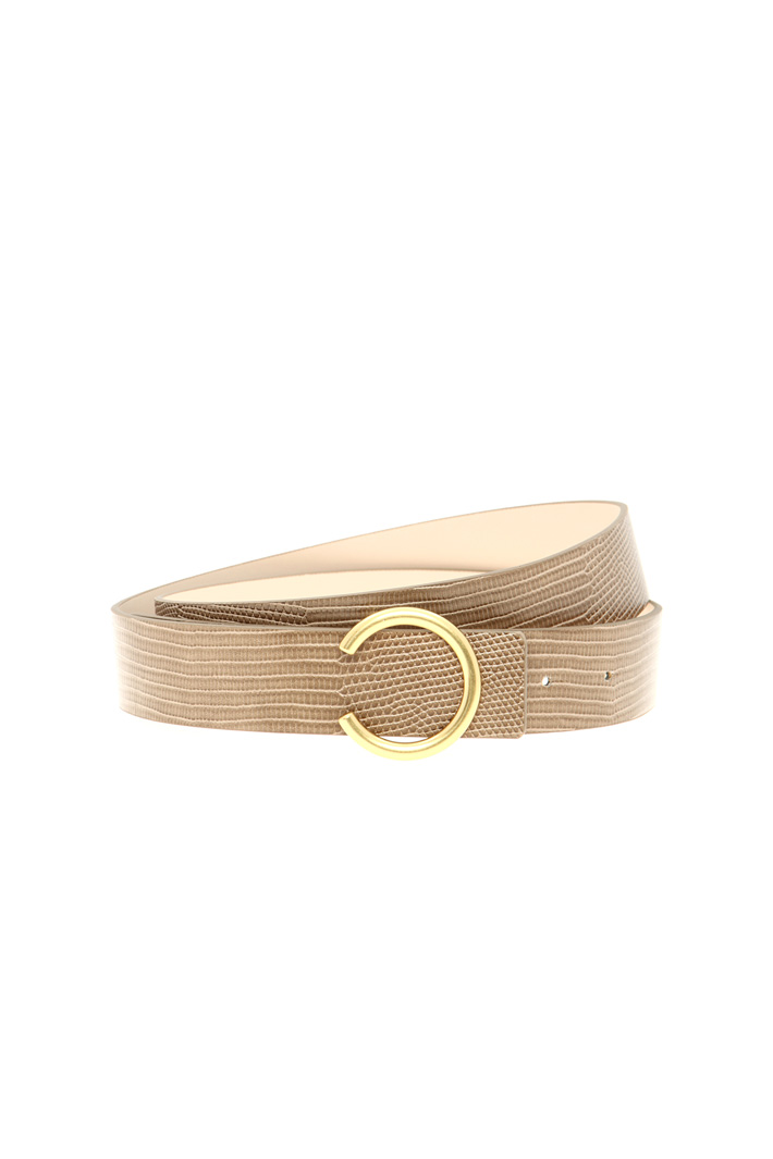 Faux leather belt Intrend Faux leather belt Intrend