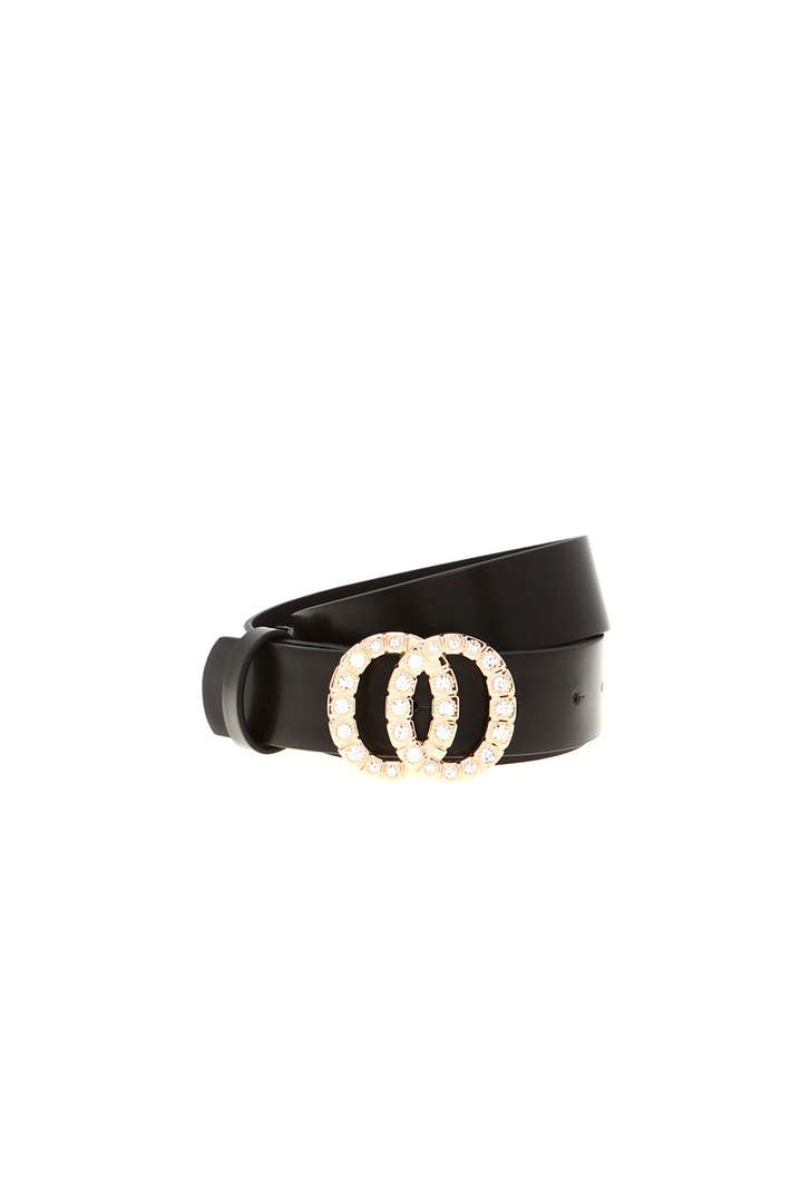 Faux leather belt Intrend Faux leather belt Intrend