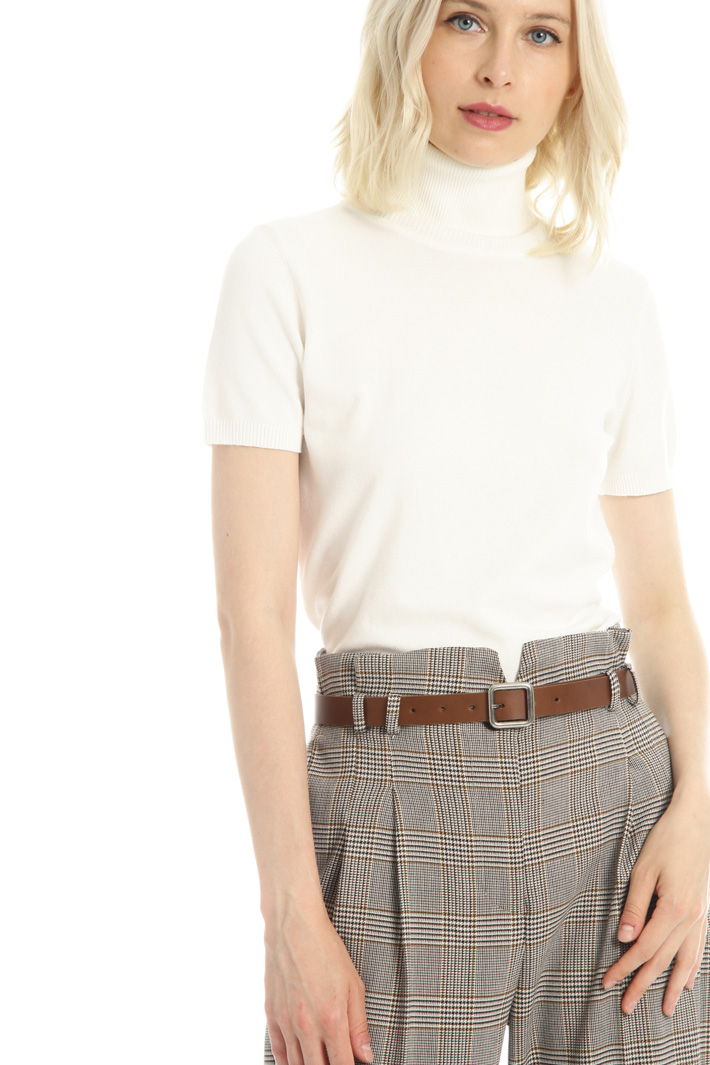 Leather belt Intrend Leather belt Intrend