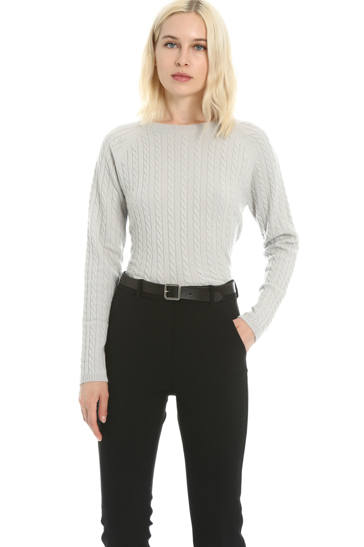 Leather belt Intrend Leather belt Intrend