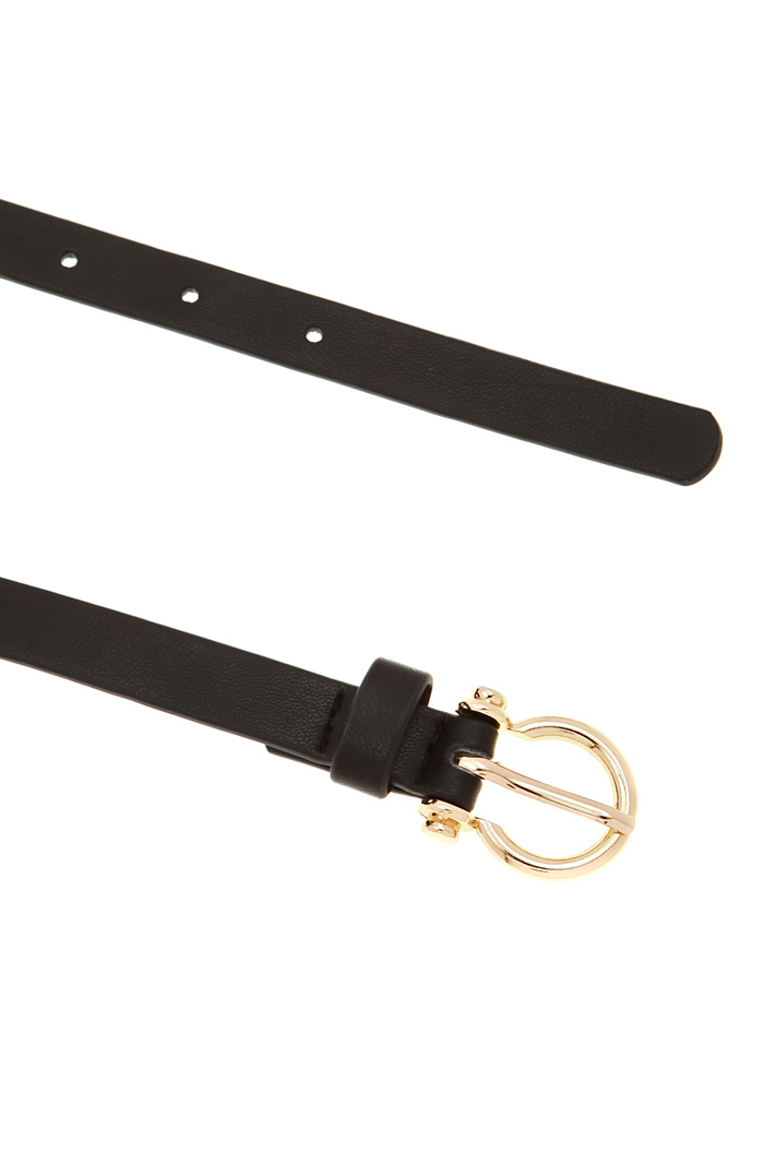 Faux leather belt Intrend Faux leather belt Intrend