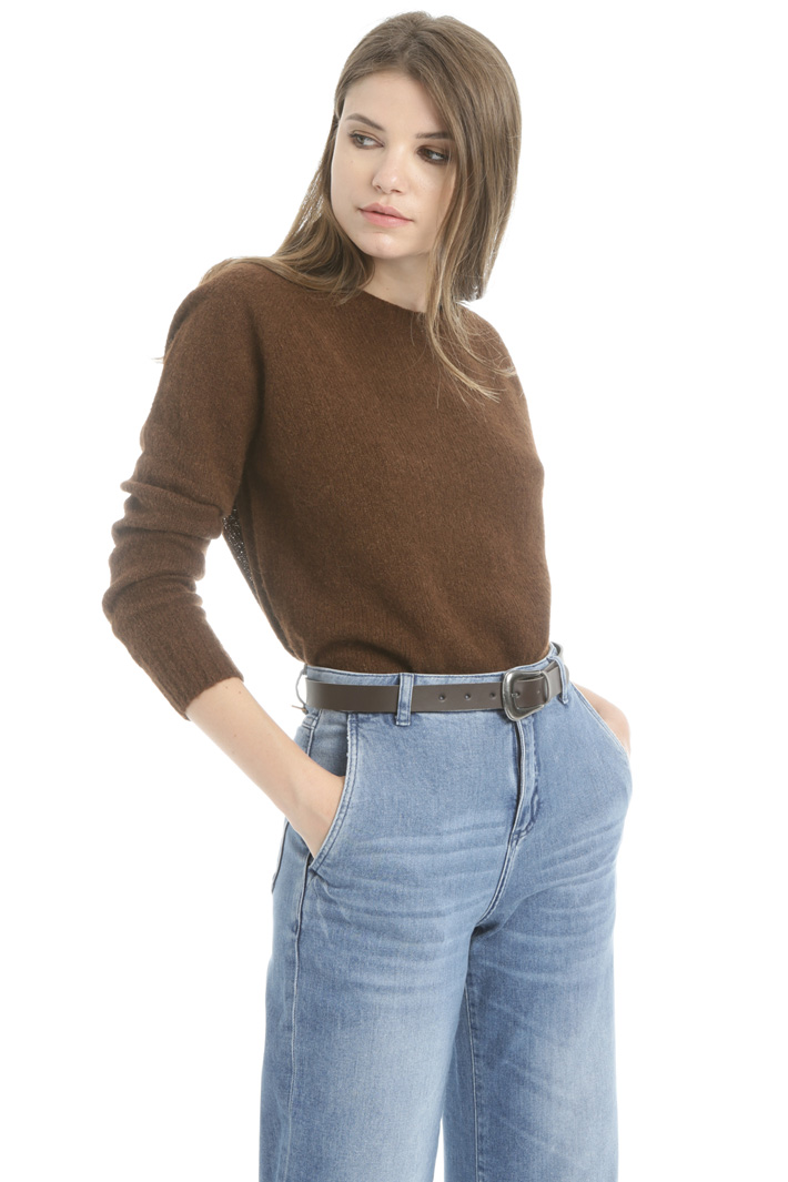 Leather belt Intrend Leather belt Intrend