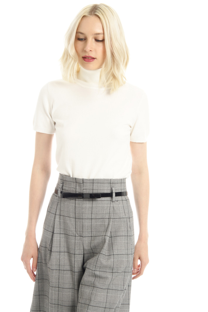 Faux leather belt Intrend Faux leather belt Intrend