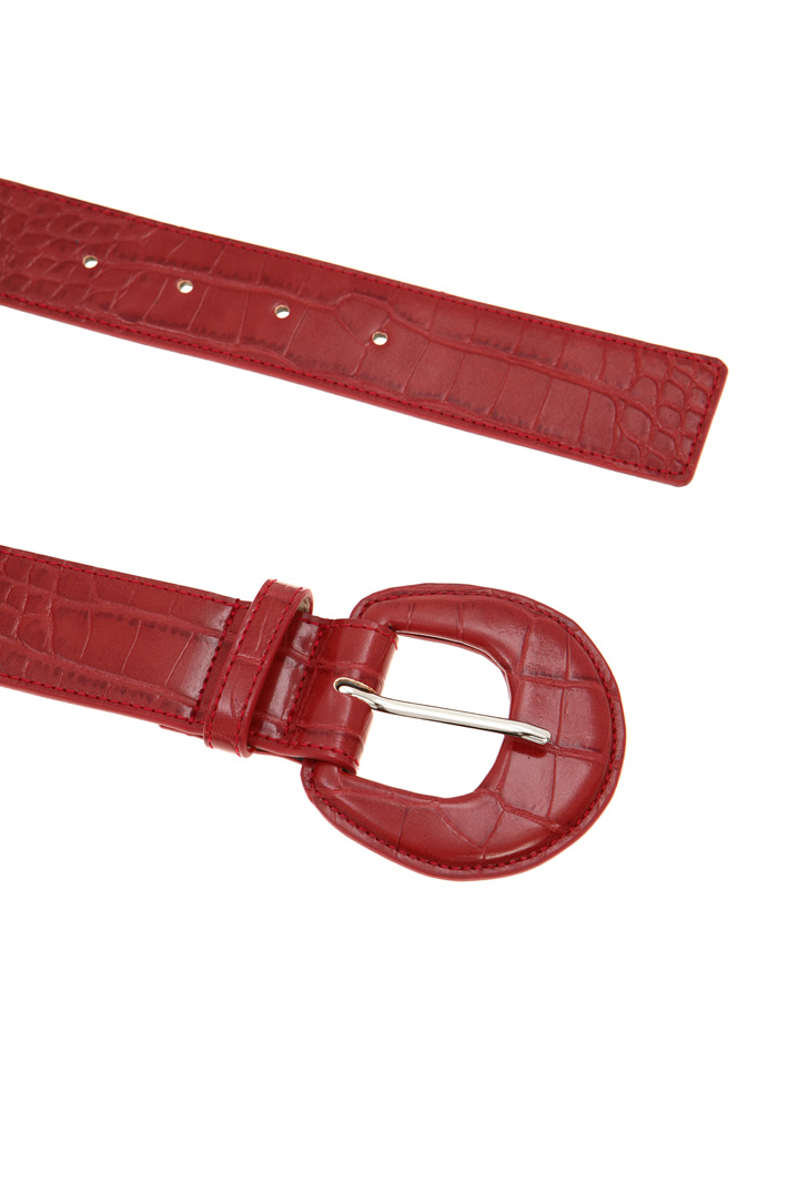 Belt with round buckle Intrend Belt with round buckle Intrend