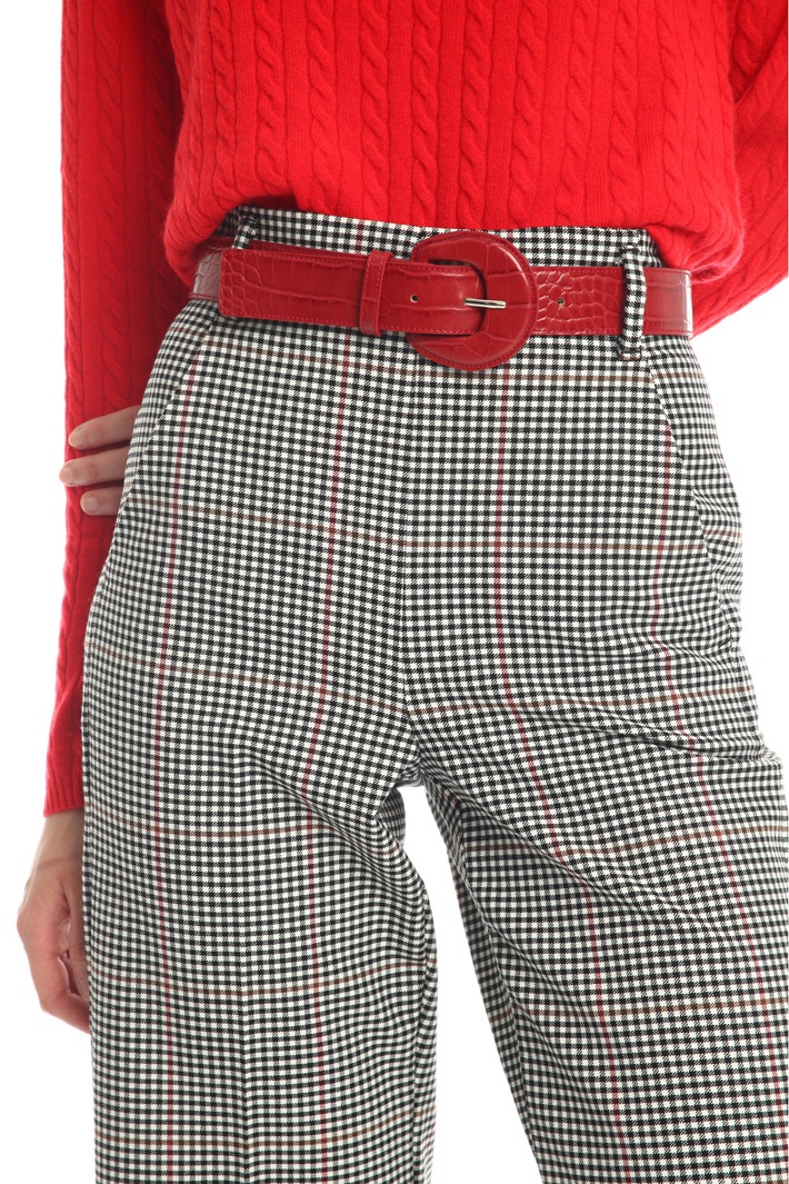 Belt with round buckle Intrend Belt with round buckle Intrend