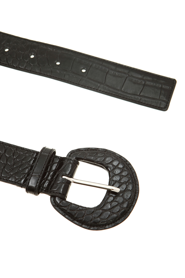 Belt with round buckle Intrend Belt with round buckle Intrend