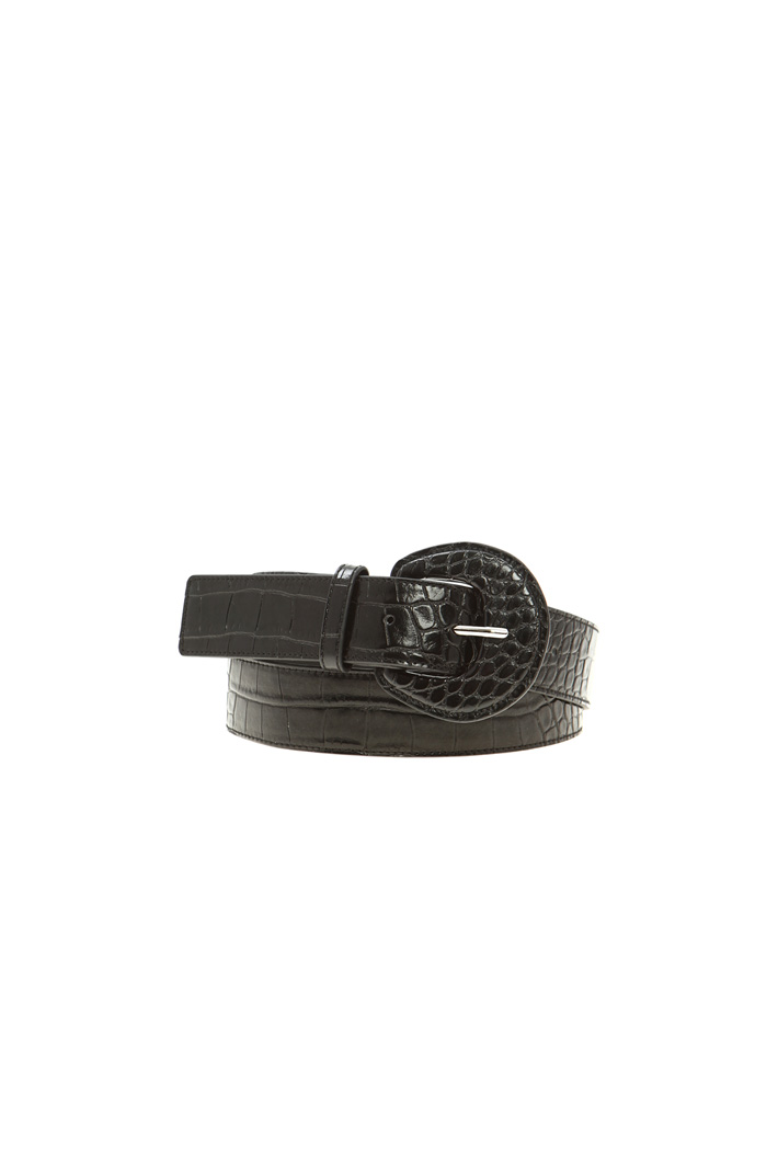 Belt with round buckle Intrend Belt with round buckle Intrend