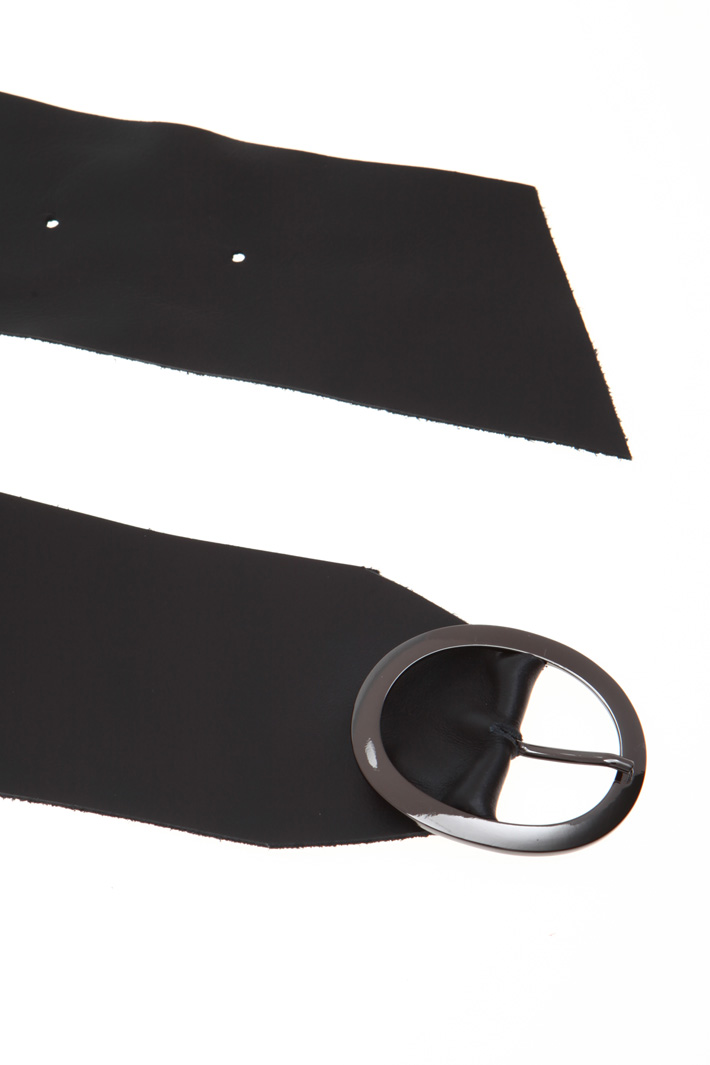 Leather belt Intrend Leather belt Intrend