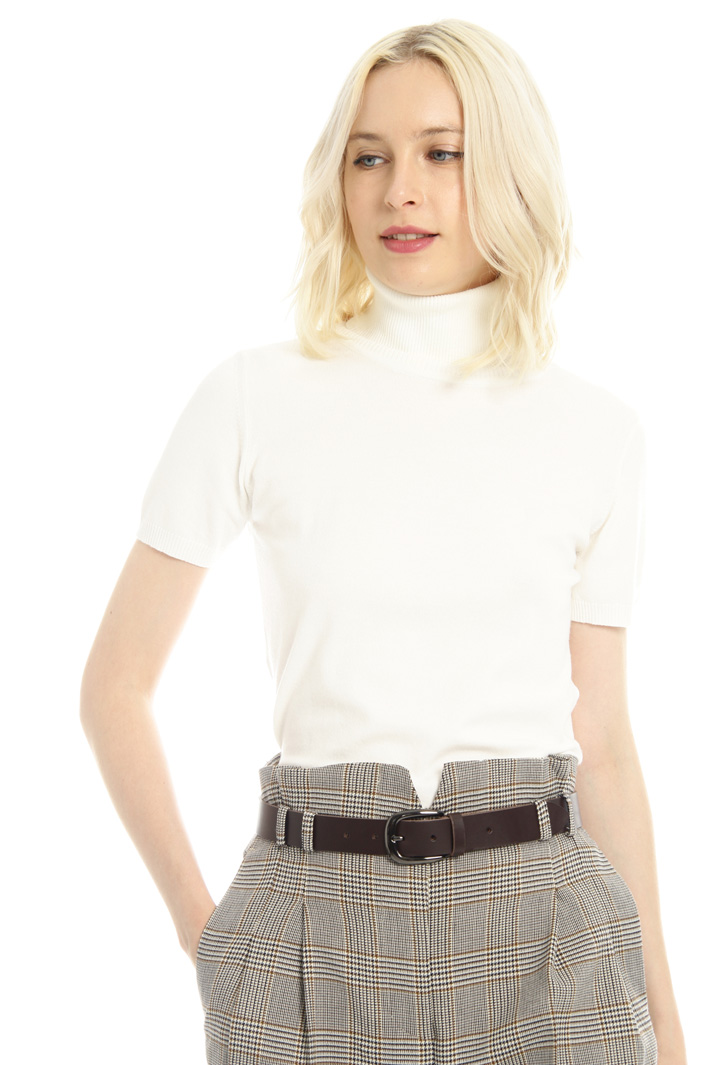 Leather belt Intrend Leather belt Intrend
