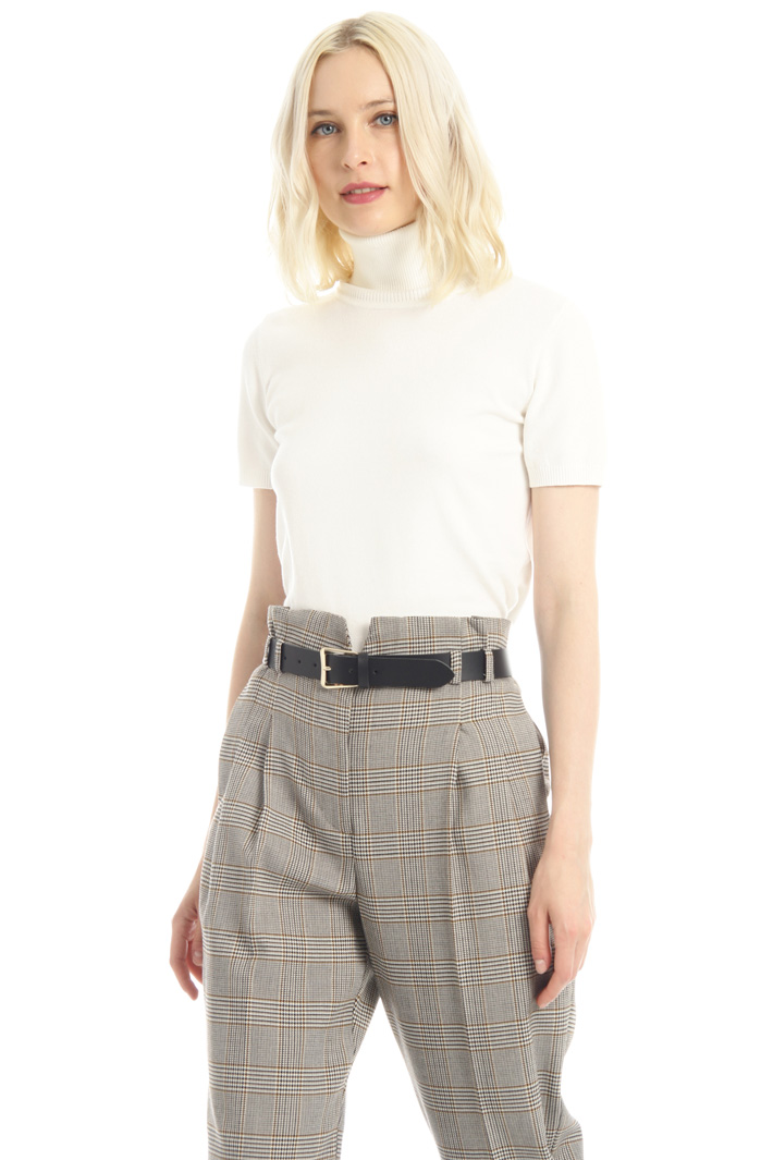 Leather belt Intrend Leather belt Intrend