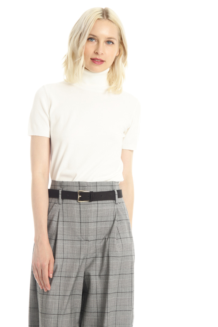 Leather belt Intrend Leather belt Intrend
