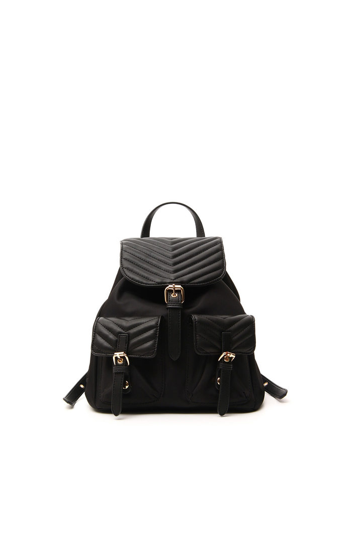 Backpack with metal buckle Intrend Backpack with metal buckle Intrend
