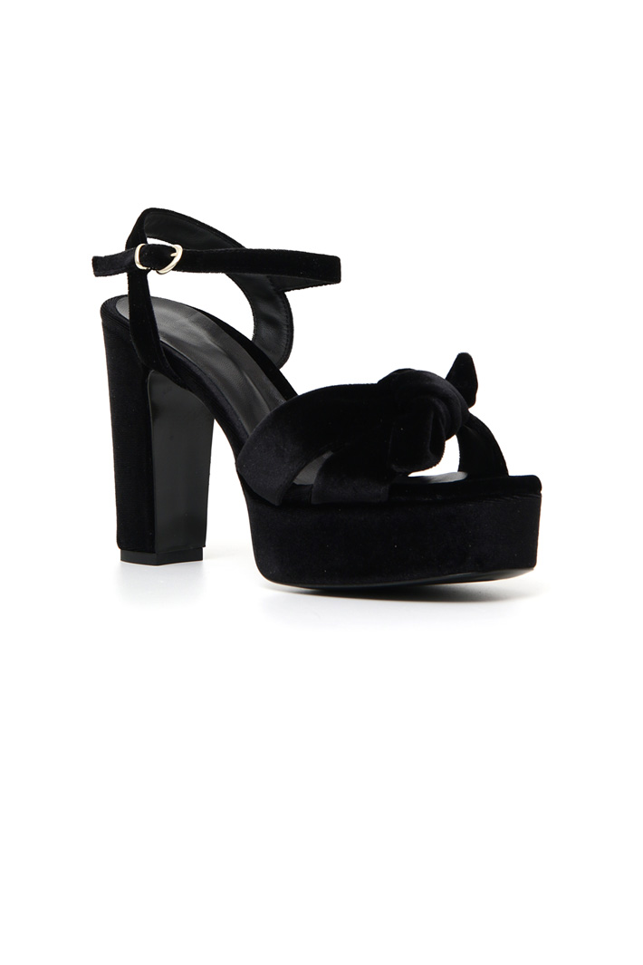 Velvet sandals Intrend Velvet sandals Intrend