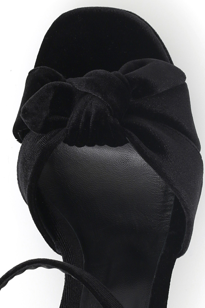Velvet sandals Intrend Velvet sandals Intrend