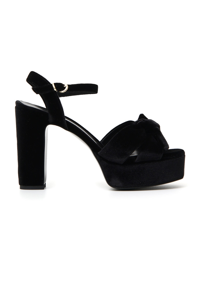 Velvet sandals Intrend Velvet sandals Intrend