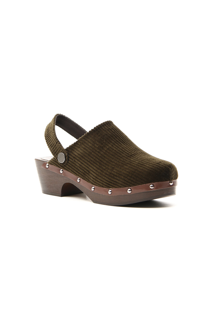 Velvet clog Intrend Velvet clog Intrend