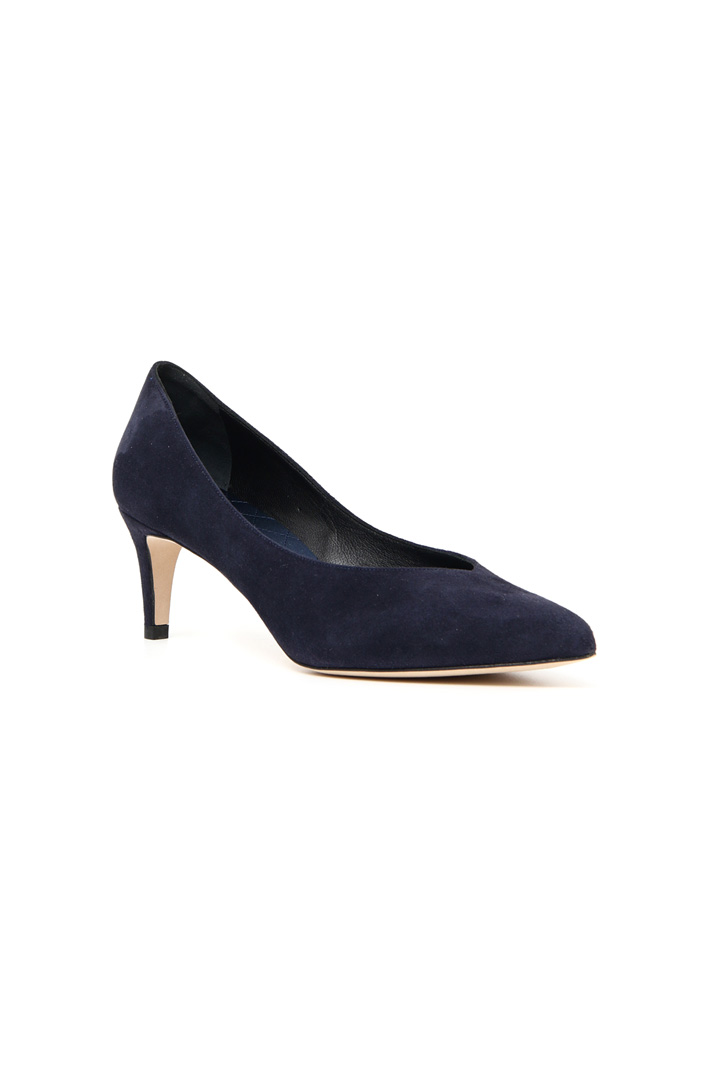 Suede leather décolleté Intrend Suede leather décolleté Intrend