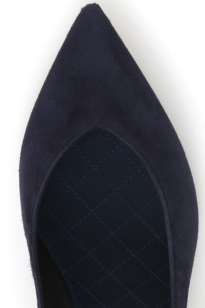 Suede leather décolleté Intrend Suede leather décolleté Intrend