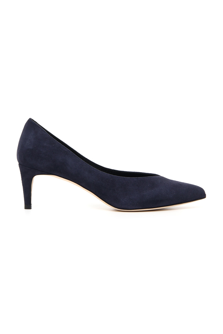 Suede leather décolleté Intrend Suede leather décolleté Intrend