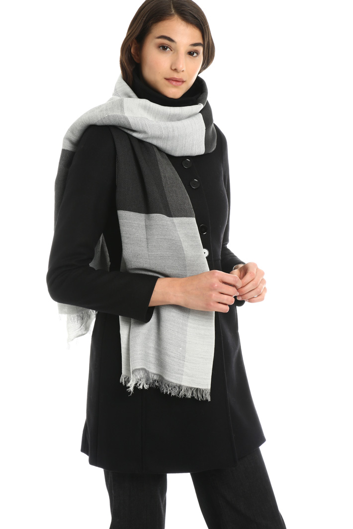 Viscose blend scarf Intrend Viscose blend scarf Intrend