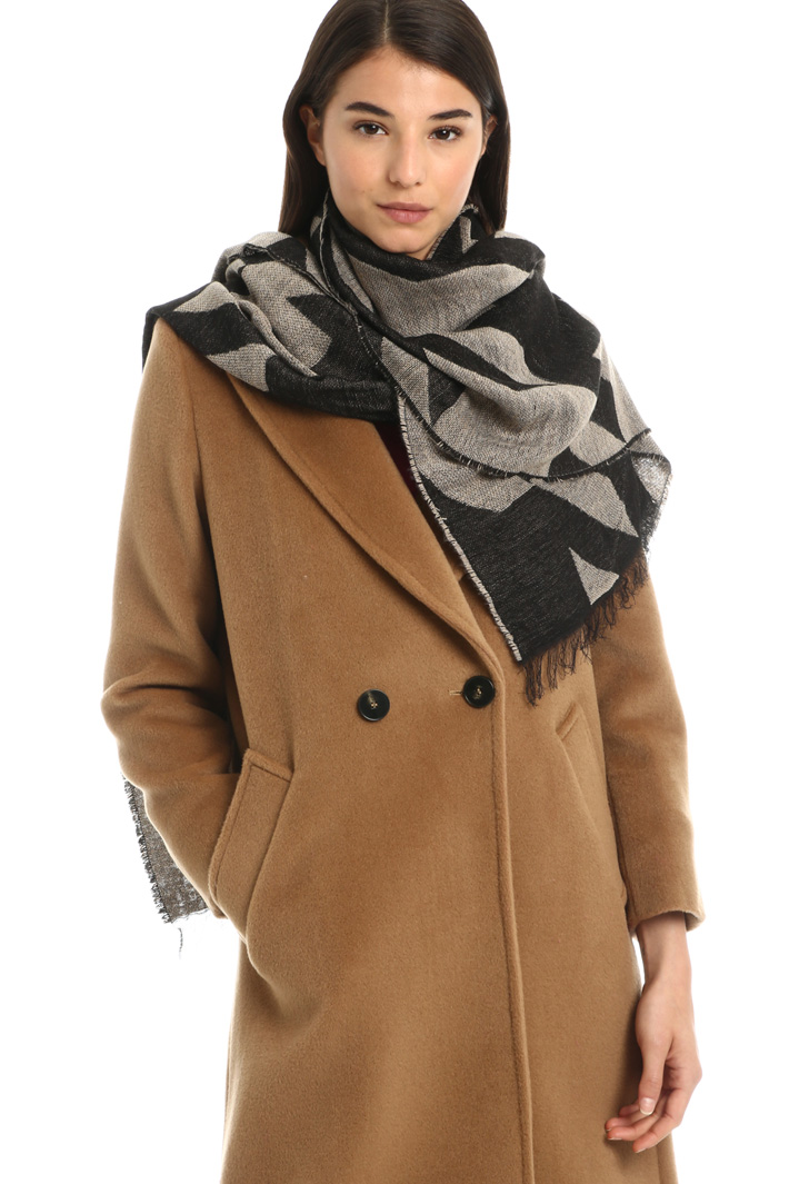 Viscose blend scarf Intrend Viscose blend scarf Intrend