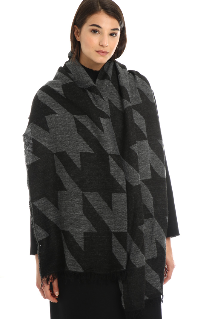 Viscose blend scarf Intrend Viscose blend scarf Intrend