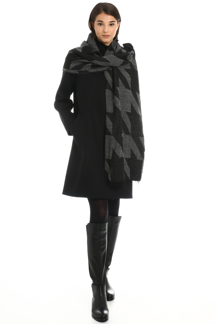 Viscose blend scarf Intrend Viscose blend scarf Intrend