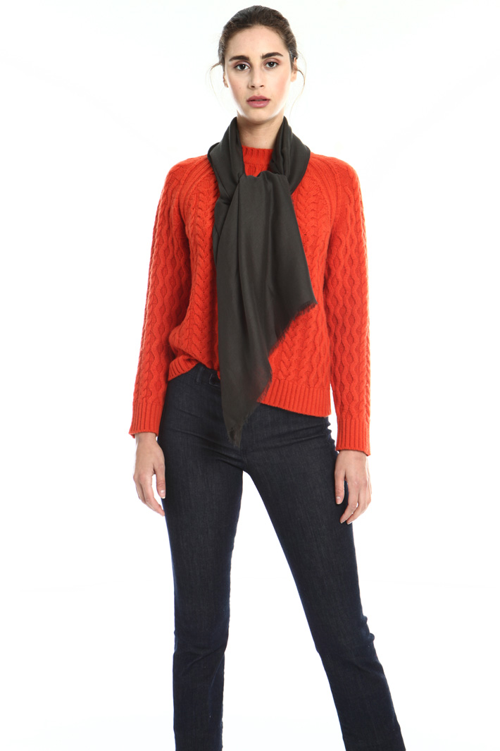 Gauze fabric stole Intrend Gauze fabric stole Intrend