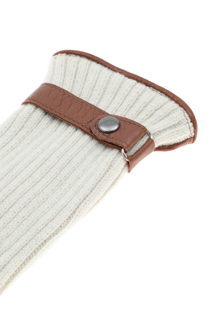 Leather and wool gloves Intrend Leather and wool gloves Intrend