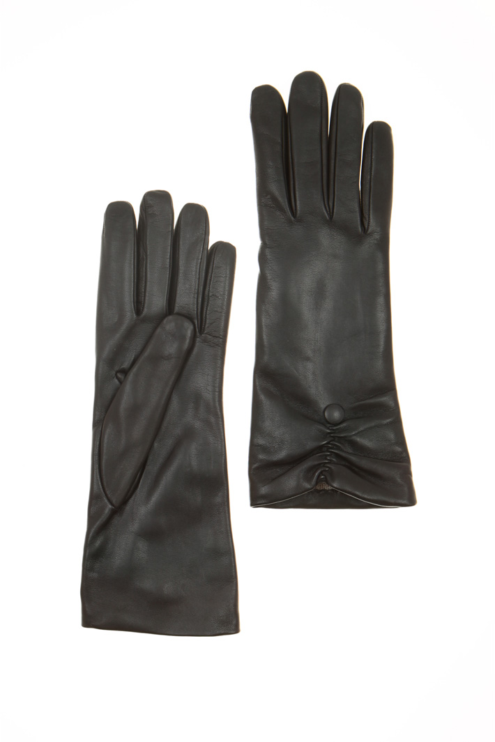 Gathered cuff gloves Intrend Gathered cuff gloves Intrend