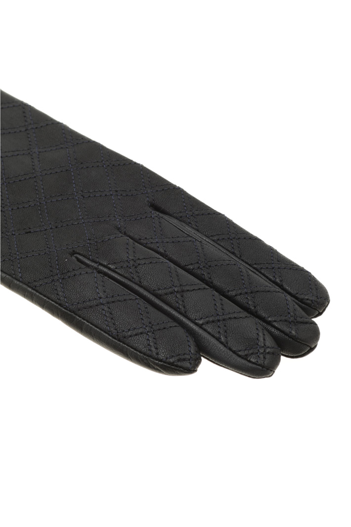 Quilted effect gloves Intrend Quilted effect gloves Intrend