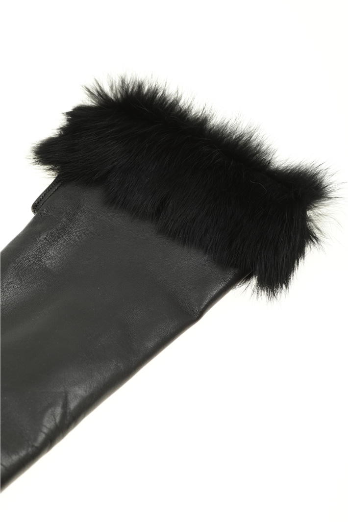 Fur gloves Intrend Fur gloves Intrend